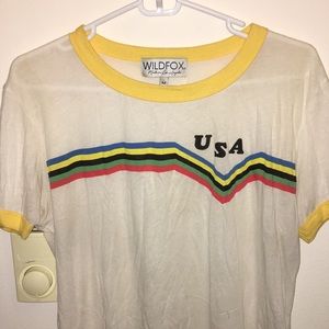 Wildfox “USA” T-shirt
